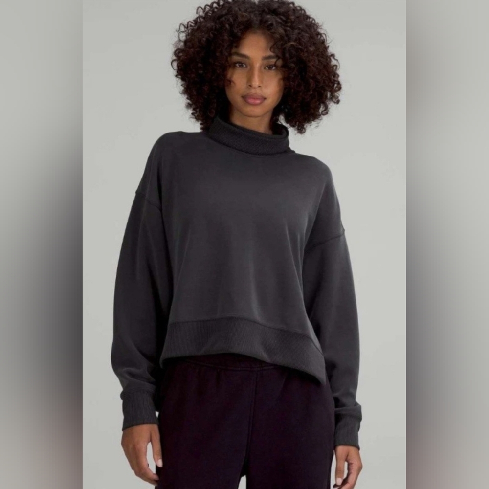 lululemon athletica Charcoal Turtleneck Sweater